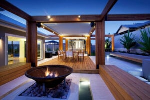 Different Styles of Backyard Fireplaces