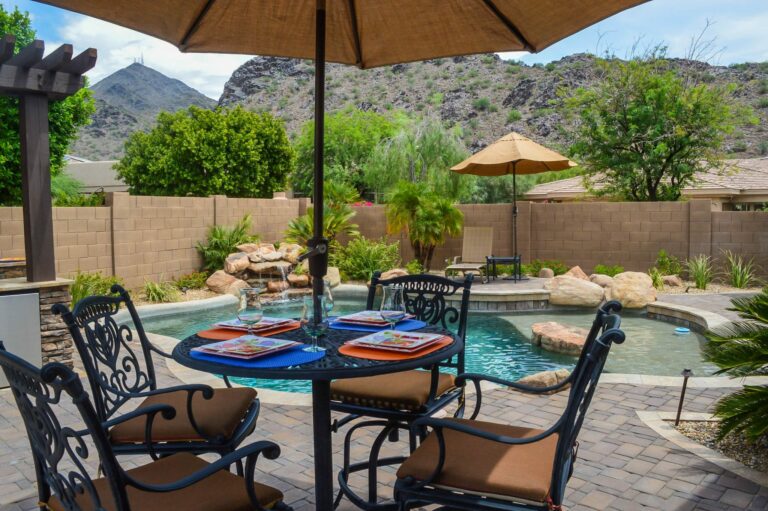 backyard patio furniture in Scottsdale