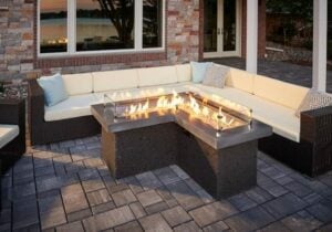 backyard fire pit