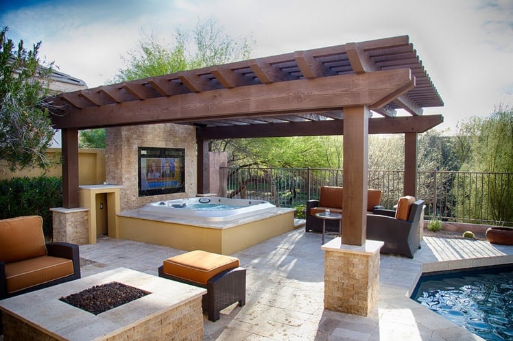 Hot Tubs Installation by Imagine Backyard Living in Arizona