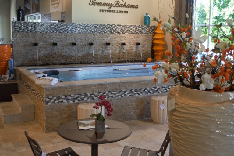 swim spa installation