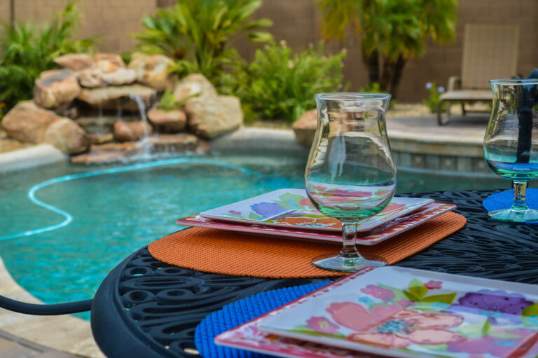 backyard entertaining
