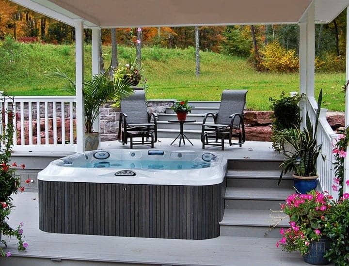 Jacuzzi Hot Tubs installation