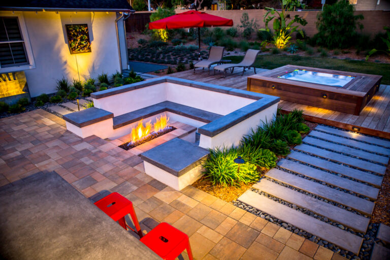 Jacuzzi Hot Tub installation in backyard deck in Scottsdale, Arizona