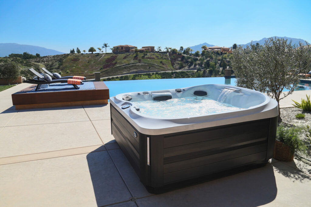 boost exercise in a hot tub