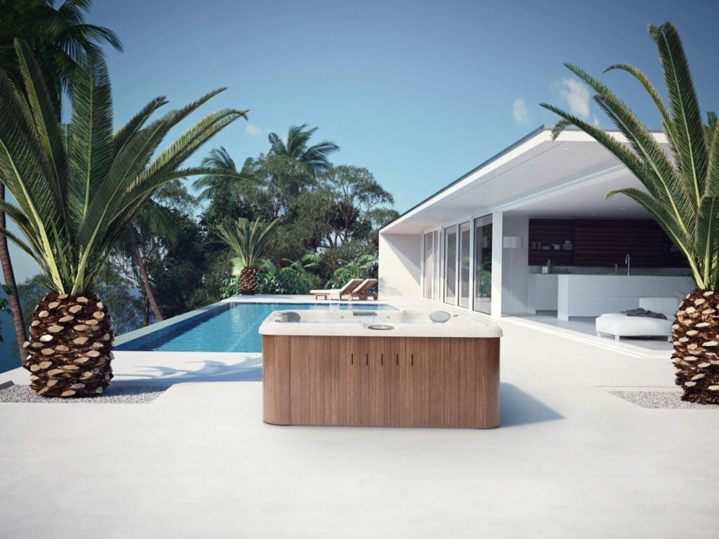 Hydrotherapy - Imagine Backyard Living treat ailments in a hot tub spa