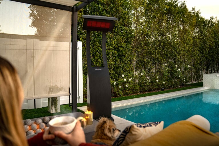 outdoor patio heating - bromic heaters