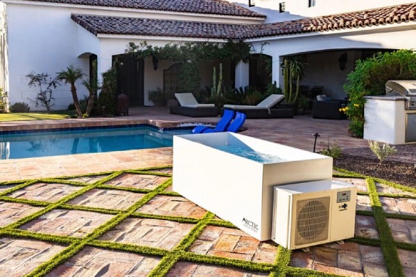 Arctic Cold Tub outdoor installation - cold tub benefits