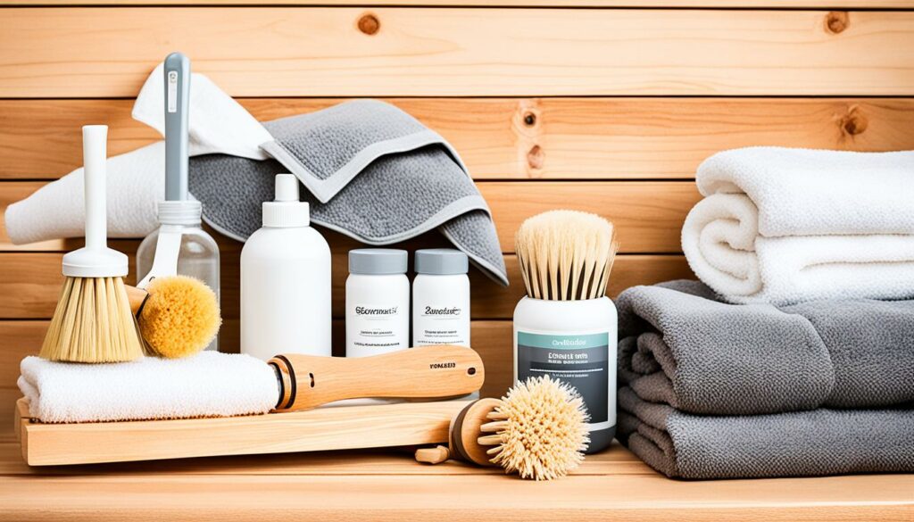 Sauna maintenance
