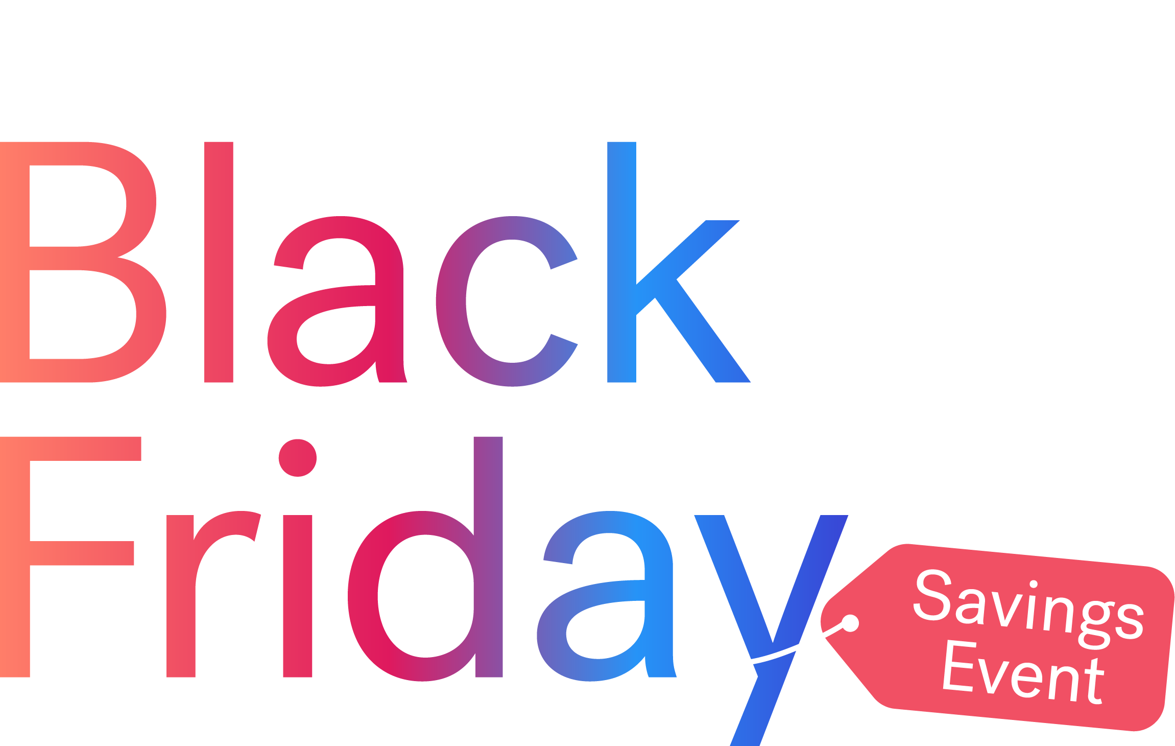 Black Friday Logo stacked - Imagine Backyard Living