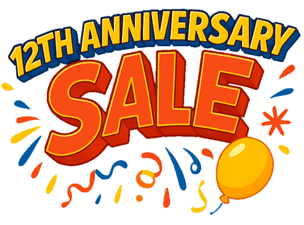 Bright Blue And Yellow Simple Weekend Sale Promotion Flyer - Imagine Backyard Living