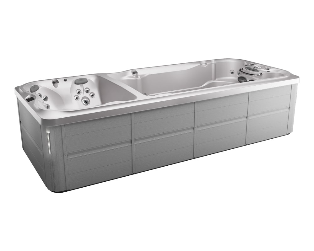 Silver Pearl & Brushed Gray