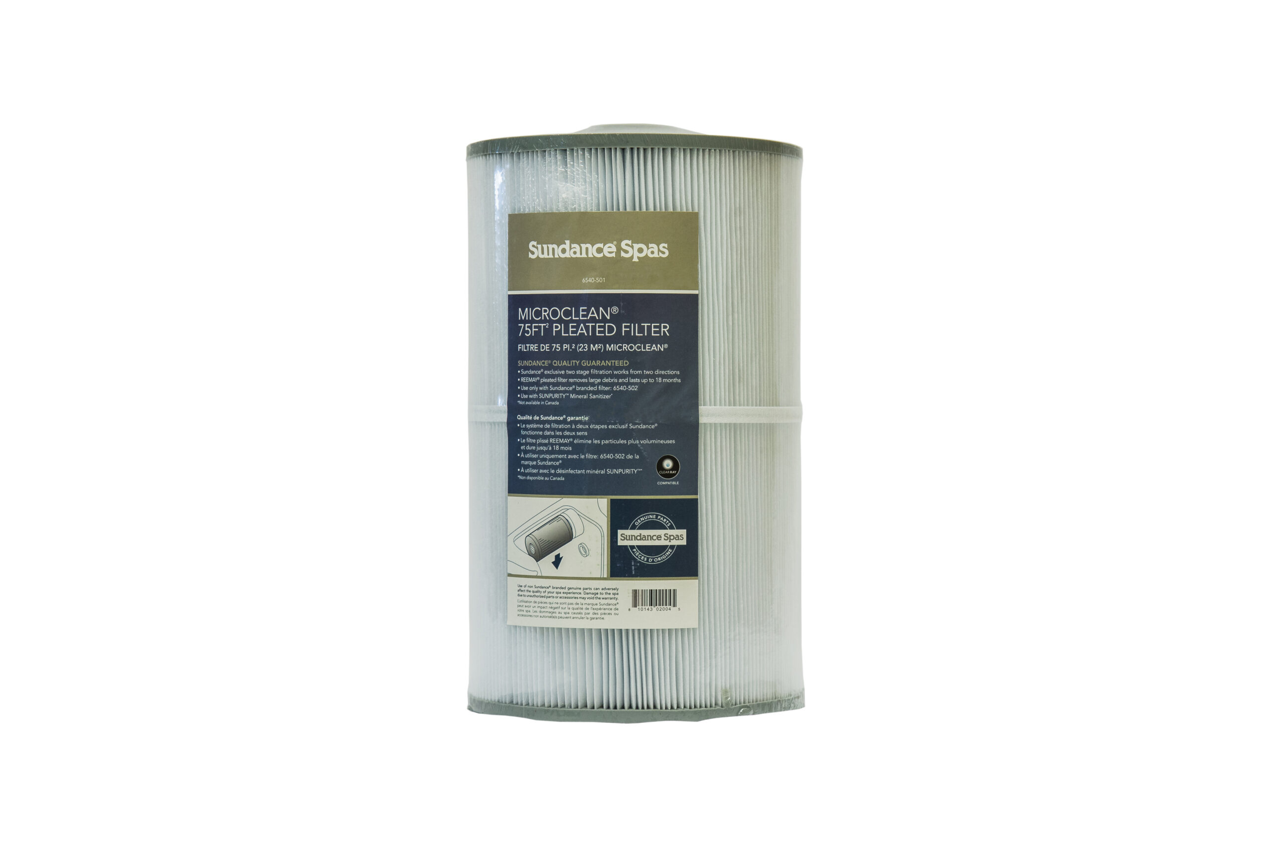 Sundance® Microclean 75ft Pleated Filter (780 Series)